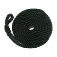 thumbnail image 5 of , Boat Bumper Rope with Loop, Boat Accessories Hangers, 9.5mmx2M Marine Rope for Docking Black, 5 of 8