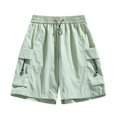 thumbnail image 4 of Birdeem Mens Shorts Mens Summer Casual and Comfortable Drawstring Pocket Elastic Waist Shorts, 4 of 9
