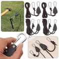 thumbnail image 6 of 5 Styles Awning Wind Rope Lights Lifting Fixed Buckle Pulley Adjustable Rope Fastener Ratchet Hangers Tensioner 1, 6 of 8