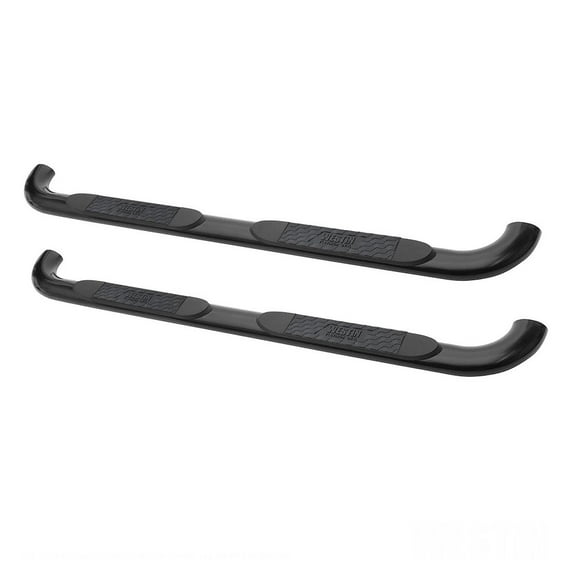 Westin 21-3815 Platinum 4" Oval Nerf Step Bars - Black Powdercoat Finish Fits select: 2015-2018 CHEVROLET SILVERADO K1500 LT, 2014 CHEVROLET SILVERADO K1500