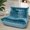 Blue-Single, variant on Beige Ottoman Bean Bag Chair Memory Foam Foot Rest