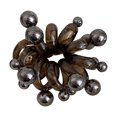 thumbnail image 1 of NUOLUX Coleteros Espiralados Marrón Oscuro Para Con Firme Y Estilo Para Fiestas, 1 of 8