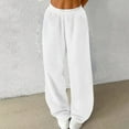thumbnail image 3 of yievot Women's Fuzzy Pajama Pants Comfy Winter Warm Plush Pj Bottoms Cozy Fleece Lounge Pants Sleepwear, 3 of 7