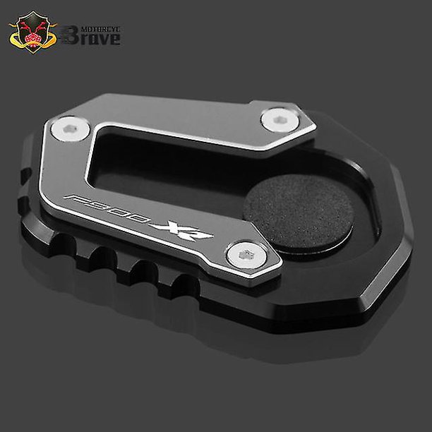 2023 para Bmw F900r F900xr 2021 2022 F 900r 900xr accesorios de motocicleta pata de cabra soporte lateral extensión almohadilla placa de soporte-F900XR titanio-dontodent Kuyhfg Sin marca