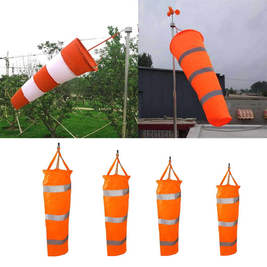 Outdoor WindSocks Airport Direction Flag Safety Sport Windsock Belts 80/100cm 