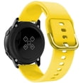 thumbnail image 1 of Replacement Band For Samsung Galaxy Watch 3 41mm Silicone Strap For Samsung Galaxy Watch Active 1/2 Galaxy Watch 42mm Watchbands Yellow For Galaxy active 1, 1 of 6