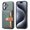 Green, variant on Design for iPhone 17 Case Luxury Faux Leather Case Magnetic Buckle Wallet Stand Function Card Case, Slim Fit Design, Retro Business Style Phone Case for iPhone 17 - Green