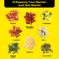 thumbnail image 5 of immi Spicy Garlic Kimchi Mix – 100% Plant-Based, Freeze-Dried Blend for Ramen and Noodle Bowls, 5 of 6