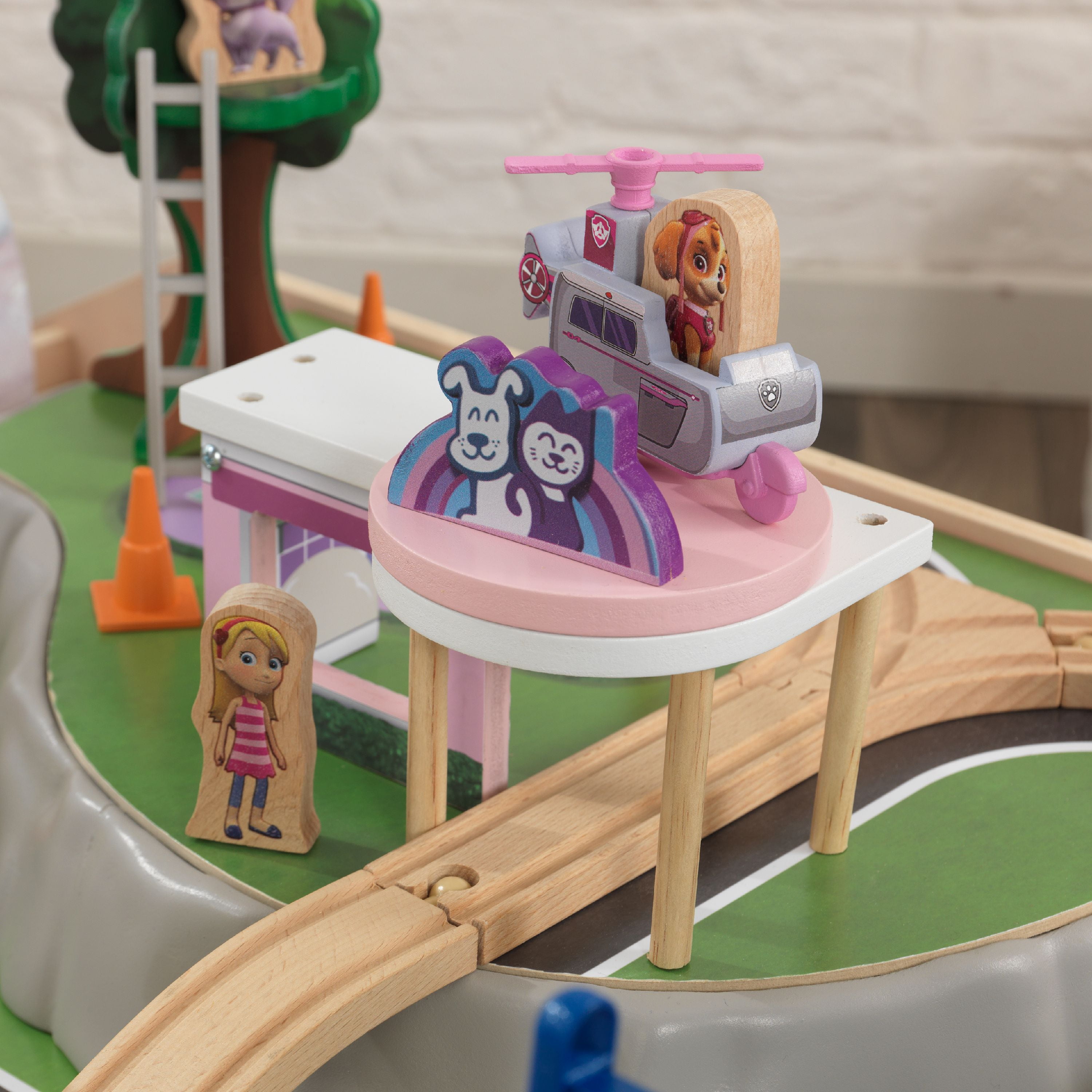 kidkraft paw patrol adventure bay play table
