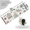 thumbnail image 5 of Yayeee Runner Rug for Bedroom 2'x6' Machine Washable Hallway Non Slip Mat, White Nordic Christmas House, 5 of 8