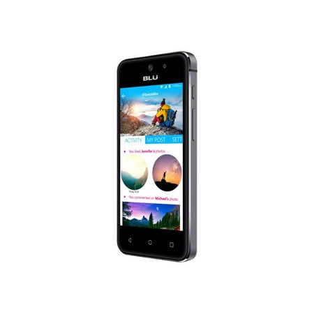 BLU VIVO 5 Mini V050QBLACK Smartphone - 3G GSM 850/1700/1900/2100 (Best Smartphones For Metro Pcs)