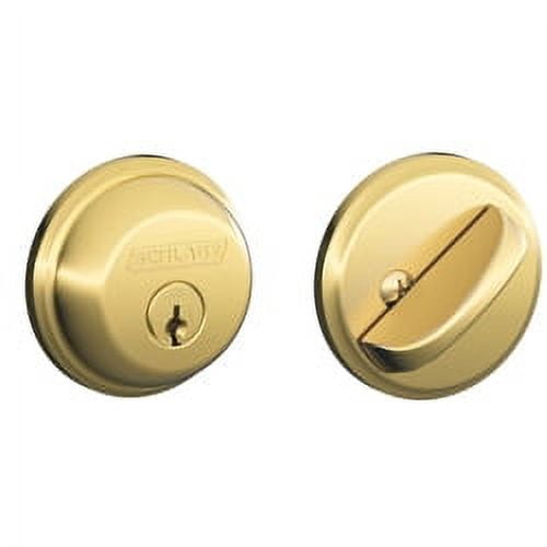 SCHLAGE Lock CO B60NV505 KA4 Single Cylinder Deadbolt