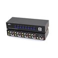 thumbnail image 1 of E-SDS 8-Way AV Switch RCA Switcher 8 in 1 Out Composite Video L/R Audio Selector Box for DVD STB Game Consoles CV0235, 1 of 3