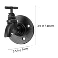 thumbnail image 2 of STRANDCHIC 2Set Black Vintage Wall Hooks with Industrial Style Design for Room Organization, 2 of 8