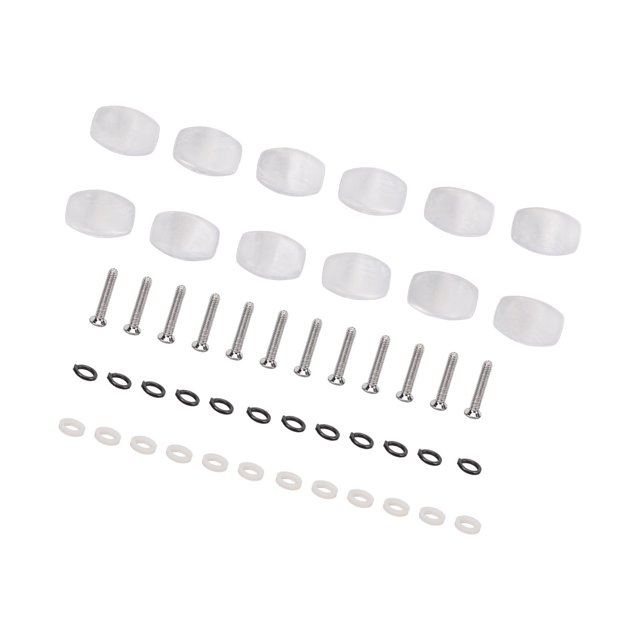 Tuner 12Pcs Guitar Tuning Pegs Buttons Plastic Machine Head Tuner Knobs for Folk Classical Guitars