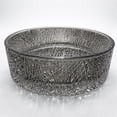 thumbnail image 3 of Stadium 16" Light Black Tempered Glass Circular Bathroom Vessel Sink, 3 of 6