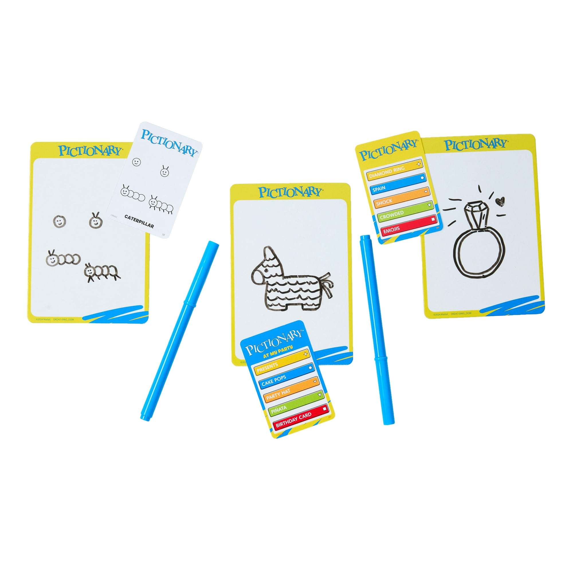 Pictionary Family Board Game for Kids, Adults and Game Night with