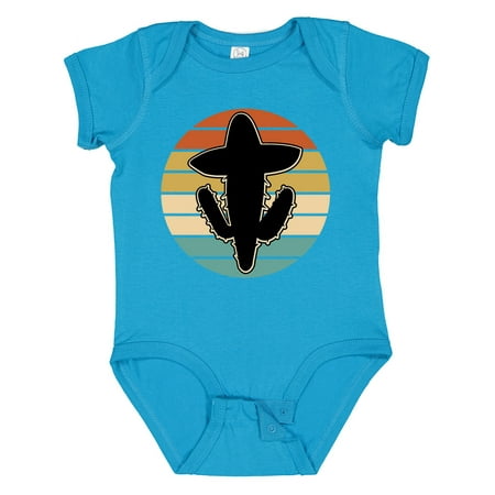 

Inktastic Cactus Cinco De Mayo Vintage Gift Baby Boy or Baby Girl Bodysuit