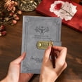 thumbnail image 4 of Sktrjpolfis Vintage Password Journal, A5 PU Leather Notebook with 3-Digit Combination Lock,200 Lined Pages, Personal Diary for Journaling & Business Planning, 4 of 5