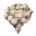 thumbnail image 3 of Manta Ramo Flores Material Bricolaje Crochet Regalos () Rojo, 3 of 6