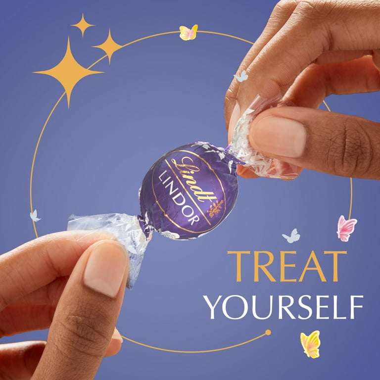 Lindt Lindor Blueberries & Cream White Chocolate Truffles