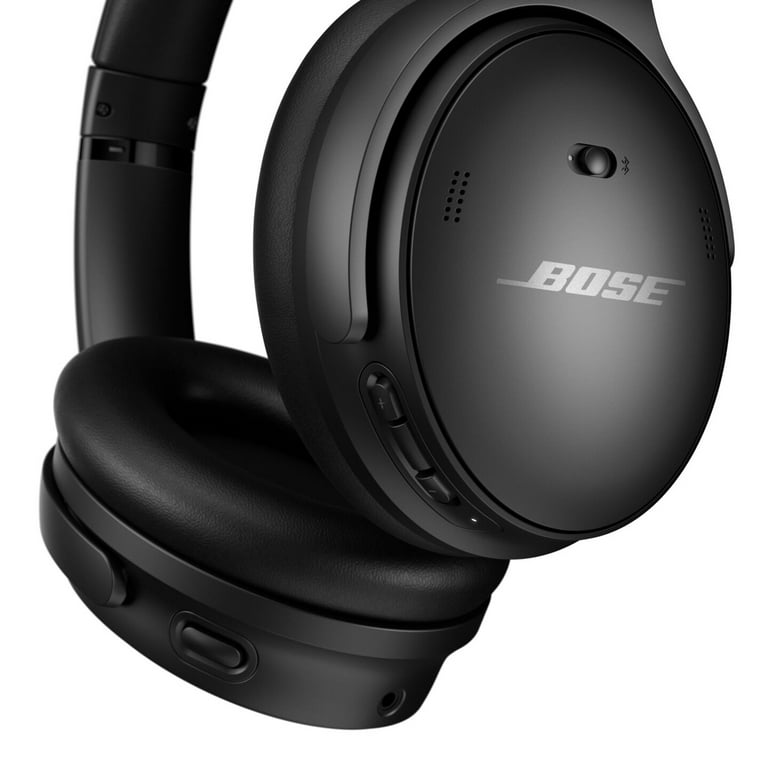 Personligt stak Blive Bose QuietComfort 45 Headphones Noise Cancelling Over-Ear Wireless  Bluetooth Earphones, Black - Walmart.com