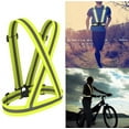 thumbnail image 1 of 1 Piece Adjustable Safety Security High Visibility Reflective Vest Gear Stripes Jacket, 1 of 10