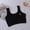 Black, variant on RTKFRFLM Girls Cotton Starter Bra Seamless Development Underwear for Students Brick Red S