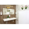 thumbnail image 3 of 202074A Eglo Lighting Doreen 2 - 26.5W 1 LED Wall Sconce In Transitional Style-7.38 Inches Tall and 24.13 Inches Wide, 3 of 9