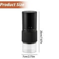thumbnail image 2 of Portable Rechargeable Coffee Grinder, 30-Setting Ceramic Burr, Usb-C 1000 Mah Travel Grinder for Espresso to Cold Brew, 25 G Capacity, 1 Coffee Machine, 2 of 7