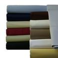 thumbnail image 4 of Abripedic Sateen Solid Sheets, 600-Thread-Count 5PC Bed Sheet Set, 100-Percent Cotton, Deep Pocket, Split-King, Adjustable King Bed, Navy, 4 of 5