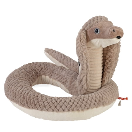 Wild Republic Snake Luxury Cobra Stuffed Animal 54 inch Plush Toy Fill is Spun Recycled Water Bottles
