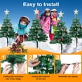 thumbnail image 7 of Fohil Solar Garden Lights Christmas Tree Snowflake Waterproof, 8 Mode Colorful LED 4 Pack, 7 of 7