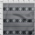 thumbnail image 2 of oneOone Cotton Poplin Light Gray Fabric Ethnic Block Sewing Craft Projects Fabric Prints By Yard 42 Inch Wide, 2 of 4