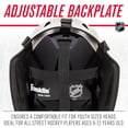 thumbnail image 3 of Mascarilla facial de portero Franklin Sports Pittsburgh Penguins NHL, 3 of 8