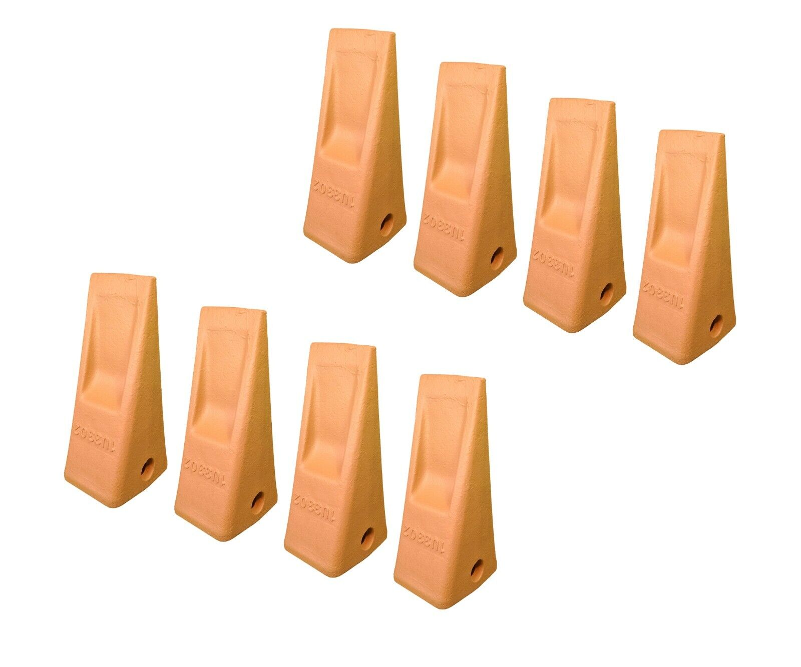 8 Caterpillar Style Bucket Dirt Teeth 1U3302 J300 Series