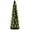 Warm 9.8 in, variant on Ceramic Christmas Tree, Retro Hand-Painted Tabletop Christmas Trees,Ceramic LED Lighted Mini Trees with Bulbs & Timer,Battery Powered Holiday Décor for Fireplace,Mantel,Desk & Gift(colorful 9.8in)