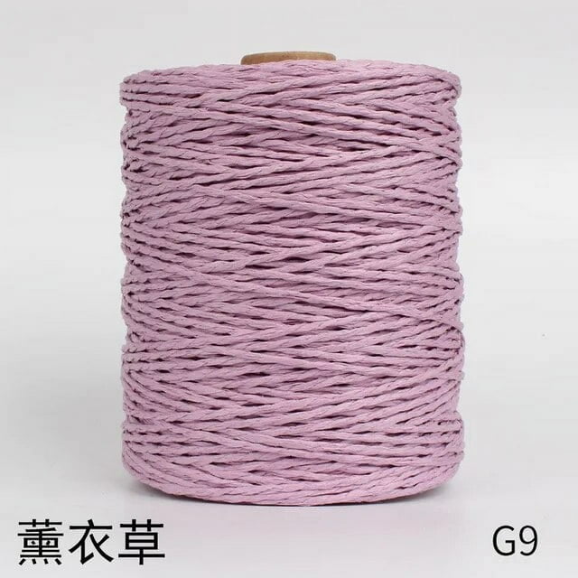 EASTIN Raffia Yarn for Knitting and Crocheting Hat Handbags Flower Gift Wrap Packing Cords DIY Handcrafts Free Shipping 300Meter