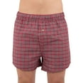thumbnail image 3 of intimo Mens' Plaid Knit Boxer Shorts Underwear Lounge Sleep Casual, 3 of 5