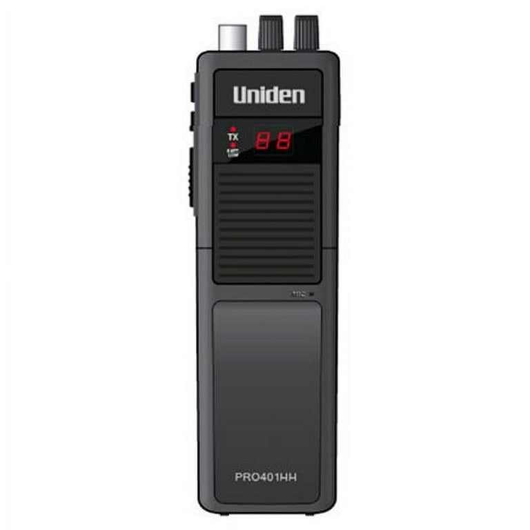 Uniden PRO401HH 40-Channel Handheld Portable 4 Watt Long Range CB Radio