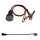 thumbnail image 4 of sweethay Cable adaptador Clip batería de almacenamiento 12V a 5V interfaz de línea de carga suave fácil de usar fuente de alimentación de Accesorios para motos, 4 of 6