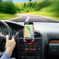 thumbnail image 4 of Deeceymbur Car Phone Mount Vent Dashboard Magnetic Holder Rhinestone Decor Universal Fit 4 7 Inch Smartphones 360 Rotatable GPS Navigation, 4 of 6