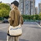 thumbnail image 2 of Bolso Bandolera Lona para Mujer Bolso Mensajero Sencillo para Viajes Y (blanco), 2 of 9