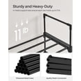 thumbnail image 4 of Estante para zapatos SONGMICS 10 niveles metal almacenamiento 20 pares negro ULSA25BK, 4 of 9