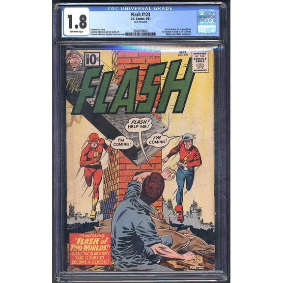 Flash #123 - CGC 1.8 Comic Book