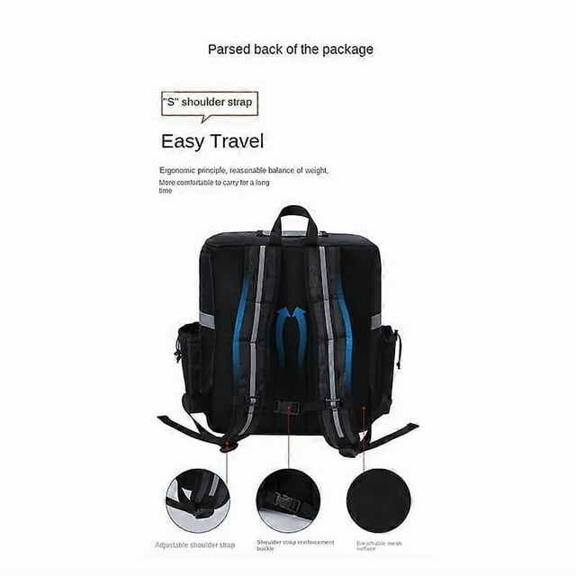 Food Delivery Backpack Pizza Delivery Bag Insulated Delivery Bag for Bike Delivery Food Delivery Bag