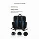 thumbnail image 5 of Food Delivery Backpack Delivery Bag Insulated Delivery Bag for Bike, 5 of 5