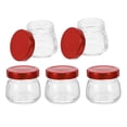 thumbnail image 4 of 5 Pcs Pot à Miel en Verre Transparent Pot à Miel Fournitures de Cuisine, 4 of 8