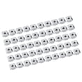 thumbnail image 3 of Tuerca - 50pcs/lot Tuerca de ranura en T deslizante de acero al carbono recubierto de níquel(M6), 3 of 14