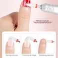 thumbnail image 6 of NFTIGB Electric Nail Grinder Nail Polisher 35000rpm Portable Rechargeable Manicures Pedicures Nail Polish Pen Machine For Professional Salon And Home Use Stunning Silver Edition Design (8.27in/21cm), 6 of 9